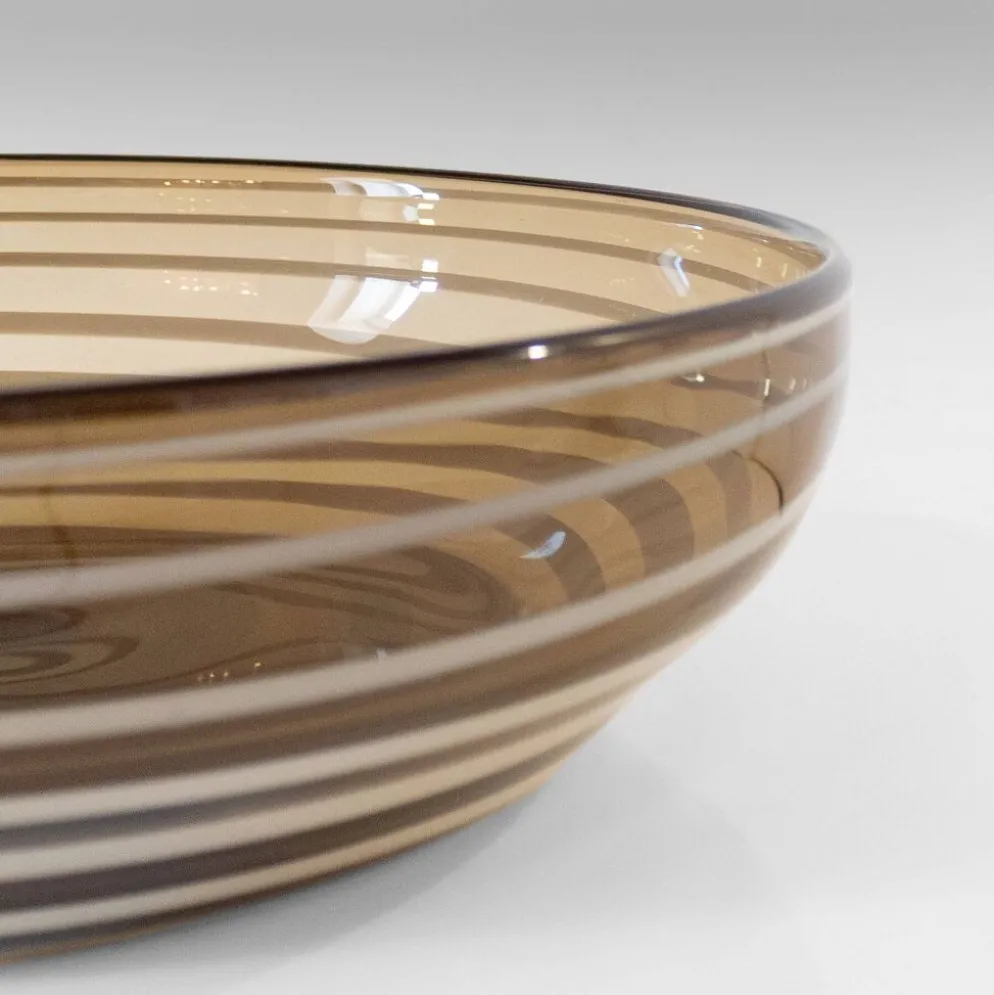 Vase central en verre