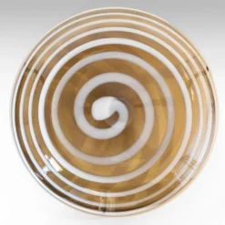 Vase central en verre