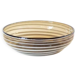 Vase central en verre