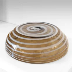 Vase central en verre