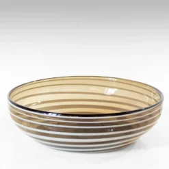 Vase central en verre