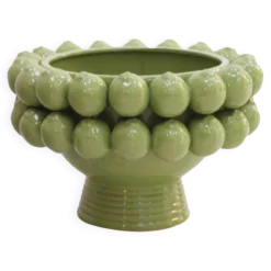 Vase fait à la main en céramique émaillée