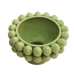 Vase fait à la main en céramique émaillée