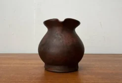 Vase pichet minimaliste du milieu du siècle par Hartwig Heyne Hoy Pottery, Allemagne, années 1960