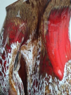 Vase Pichet Vintage Années 70 - Style Vallauris Fat Lava - 24 cm
