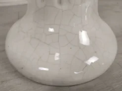 Vasque évier porcelaine sur pied