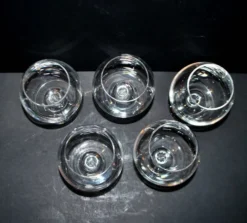 V&B Villeroy Boch lot de 5 verres ballon cognac brandy en cristal