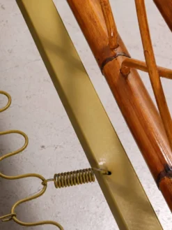 Vend très beau Lit vintage 140 en rotin