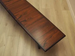 Veneer de roseau danois Lowboard – Mid-Century Modern, années 1970