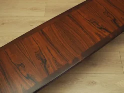 Veneer de roseau danois Lowboard – Mid-Century Modern, années 1970