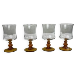 Verre ambré vintage