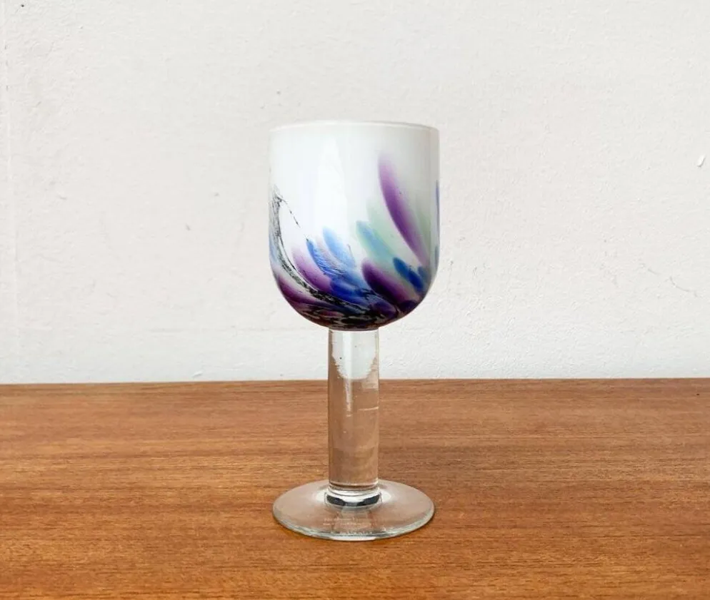 Verre à boire postmoderne par Hans Jürgen Richartz pour la Richartz Art Collection, années 1980.