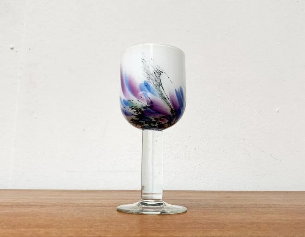 Verre à boire postmoderne par Hans Jürgen Richartz pour la Richartz Art Collection, années 1980.