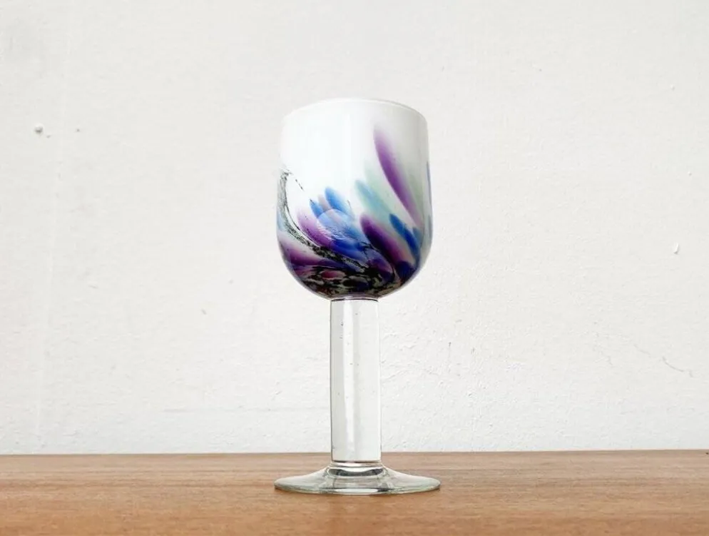 Verre à boire postmoderne par Hans Jürgen Richartz pour la Richartz Art Collection, années 1980.