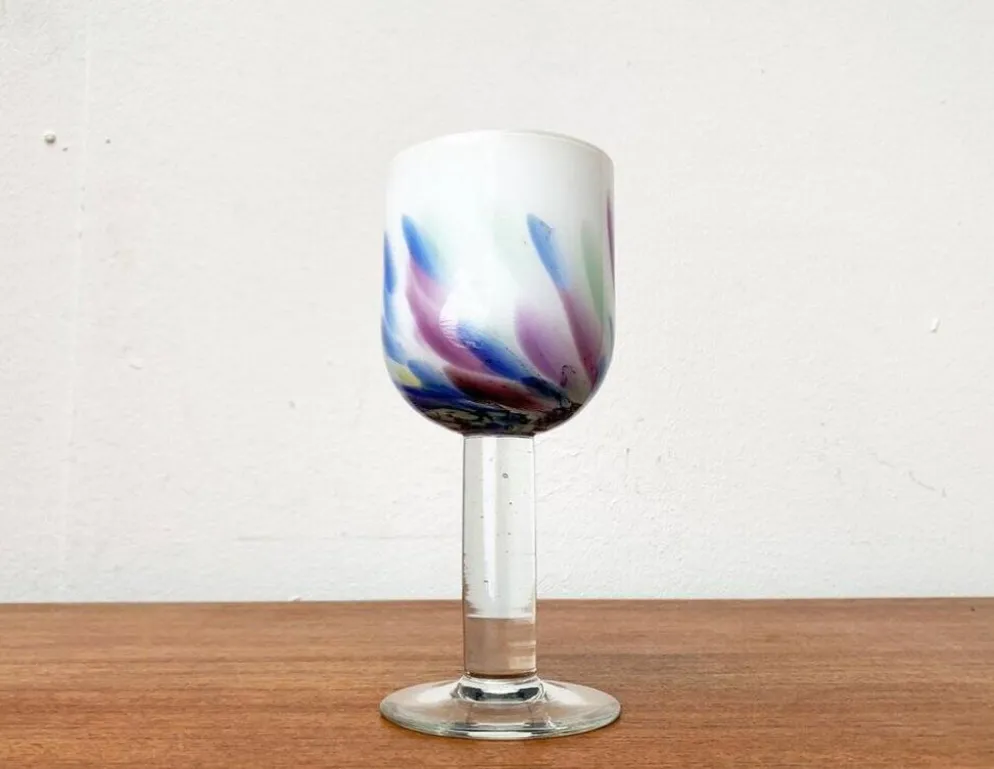 Verre à boire postmoderne par Hans Jürgen Richartz pour la Richartz Art Collection, années 1980.
