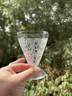 Verre cristal saint louis