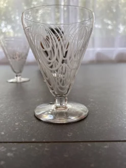 Verre cristal saint louis