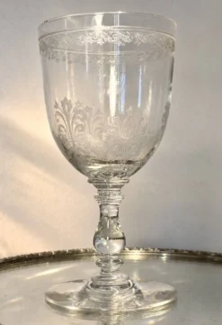 Verre à eau Baccarat avant 1936