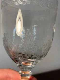 Verre à eau Baccarat avant 1936