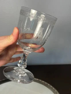 Verre à eau Baccarat début du 20e siècle