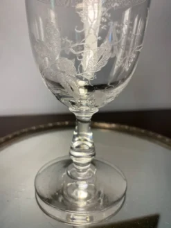 Verre à eau Baccarat début du 20e siècle