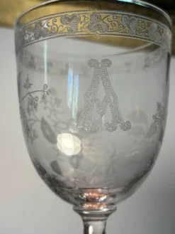 Verre à eau Baccarat début du 20e siècle