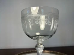 Verre à eau Baccarat modèle Pompadour avant 1936