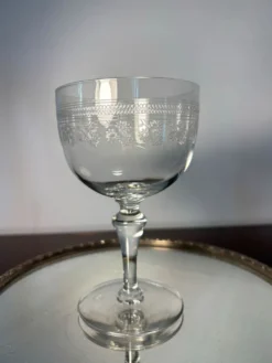 Verre à eau Baccarat modèle Pompadour avant 1936