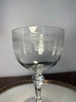 Verre à eau Baccarat modèle Pompadour avant 1936