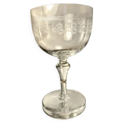 Verre à eau Baccarat modèle Pompadour avant 1936