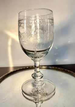 Verre à eau Meisenthal début du 20ème