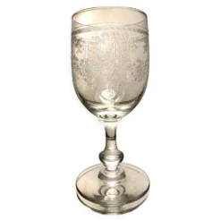 Verre à eau Meisenthal début du 20ème