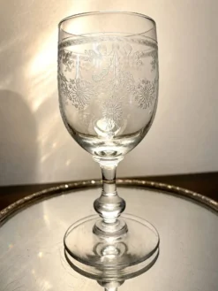 Verre à eau Meisenthal début du 20ème
