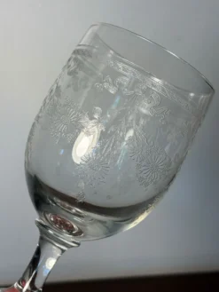 Verre à eau Meisenthal début du 20ème