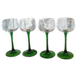 Verres anciens gravés d'Alsace