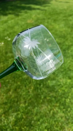Verres anciens gravés d'Alsace