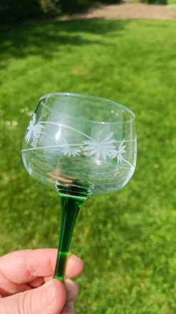Verres anciens gravés d'Alsace
