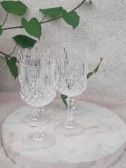 Verres a vins cristal