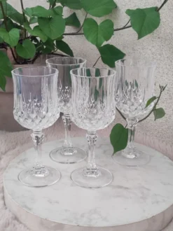Verres a vins cristal