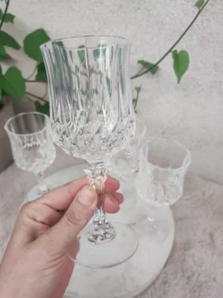 Verres a vins cristal