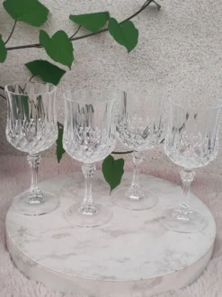 Verres a vins cristal
