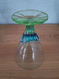 3 verres Bormioli Rocco Bahia années 80