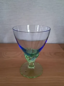 3 verres Bormioli Rocco Bahia années 80