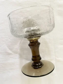 Verres bullés soufflés