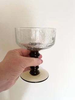 Verres bullés soufflés