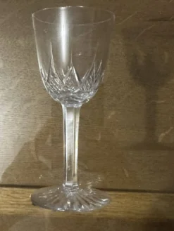 12 Verres Cristal Baccarat estampillé modèle Epron H 12,2 cm