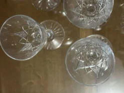 12 Verres Cristal Baccarat estampillé modèle Epron H 12,2 cm