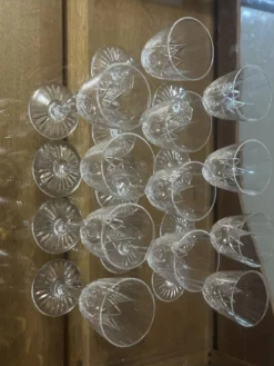 12 Verres Cristal Baccarat estampillé modèle Epron H 12,2 cm