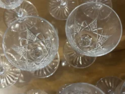 12 Verres Cristal Baccarat estampillé modèle Epron H 12,2 cm