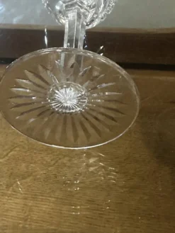 12 Verres Cristal Baccarat estampillé modèle Epron H 12,2 cm